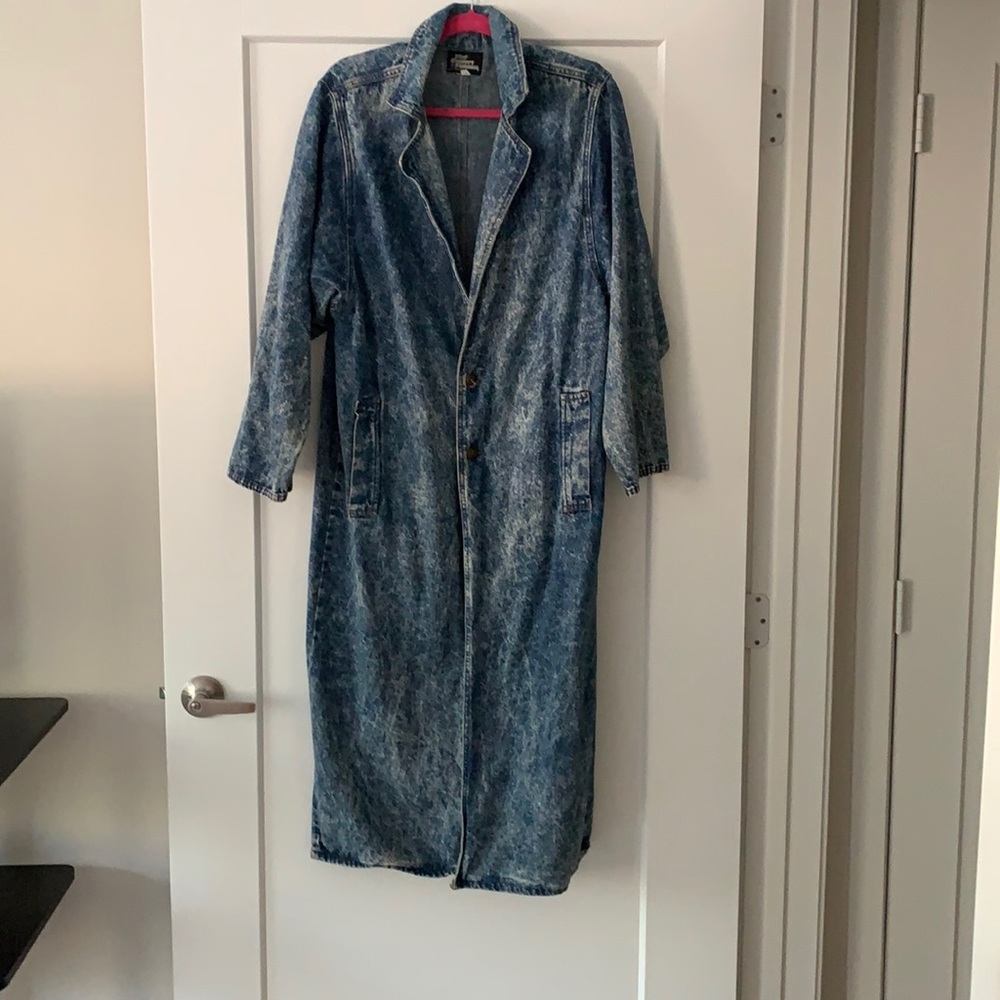 Vintage White washed jean Jacket